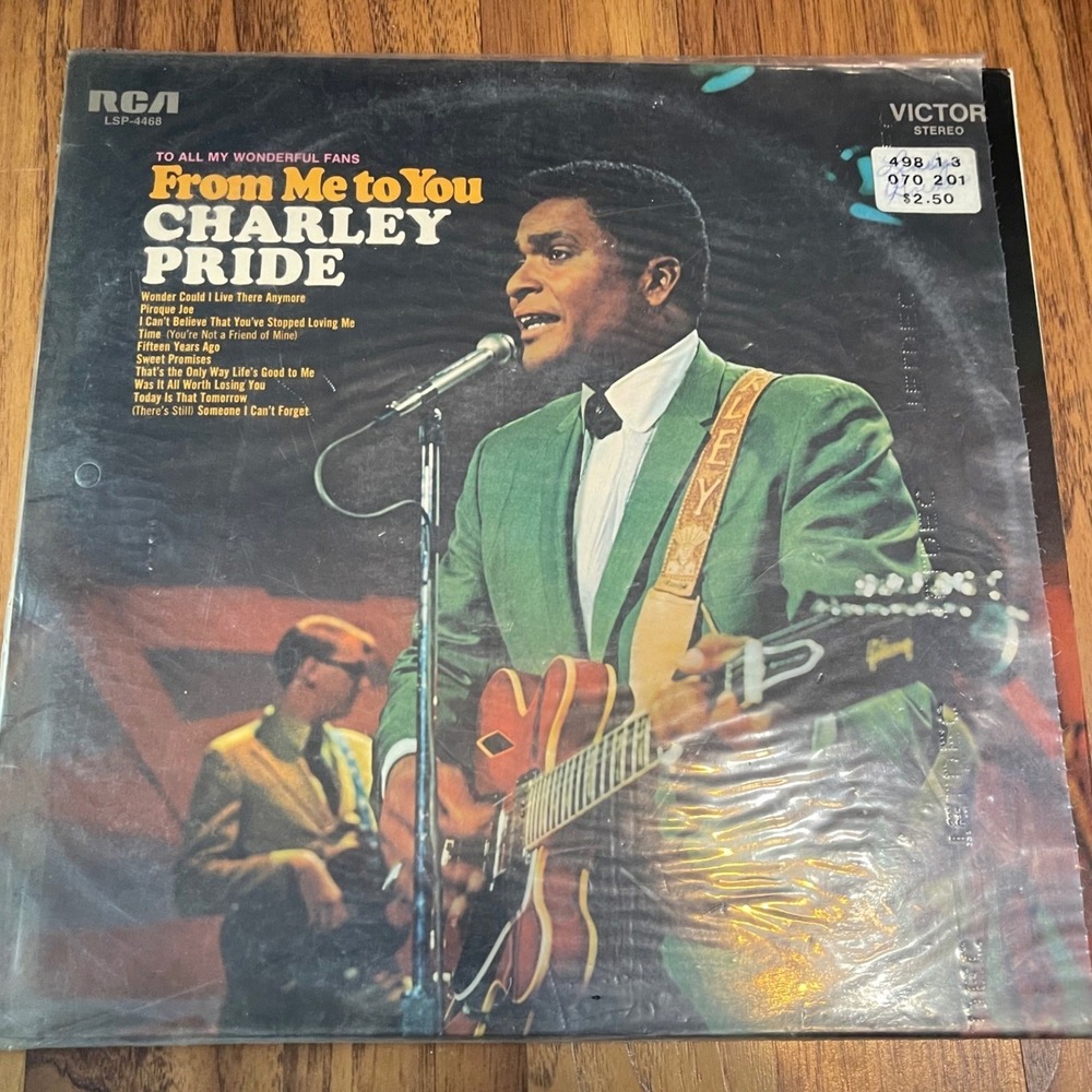 Charley Pride From Me to You Vinyl LP 1971 RCA Victor LSP-4468 Country Record